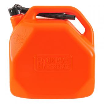 Канистра пластиковая 3TON OCTANE RESERVE 20л для топлива усиленная оранжевая с лейкой 55383