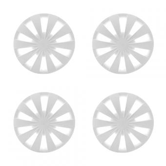 Колпаки на колеса DISCO OCTAVA WHITE декоративные R14 4 шт 684