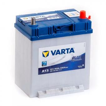 Аккумулятор VARTA BLUE DYNAMIC A13 40 Ач 330А О/П 540125033