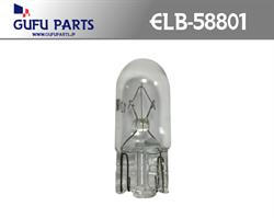 Лампа накаливания GUFU PARTS STANDARD 12V W5W 5W 1шт ELB-58801