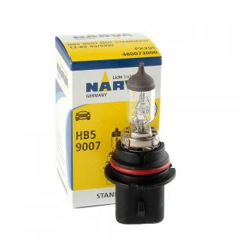 Лампа галогенная NARVA 12V HB5 65/55W 480073000