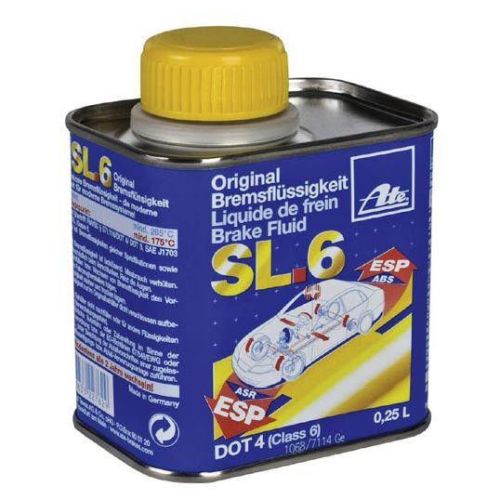 Жидкость тормозная ATE SL.6 DOT-4 0.25 л 03.9901-6408.2 купить недорого ...