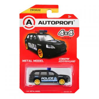 Модель авто AUTOPROFI 4X4 4X4-001 1:64 черная 4X4-001 BK