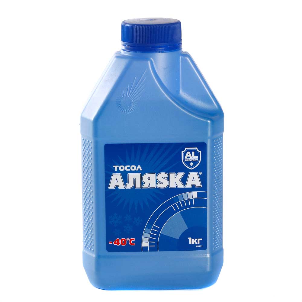 Тосол АЛЯСКА А-40 синий 1 кг 5069