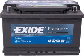 Аккумулятор EXIDE PREMIUM 90 Ач 720А О/П EA900