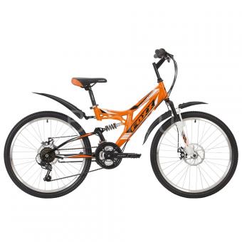 Велосипед FOXX FREELANDER оранжевый 24SFD.FREELD.14OR9
