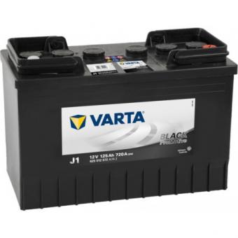 Аккумулятор VARTA PROMOTIVE BLACK J1 125 Ач 720А О/П 625012072