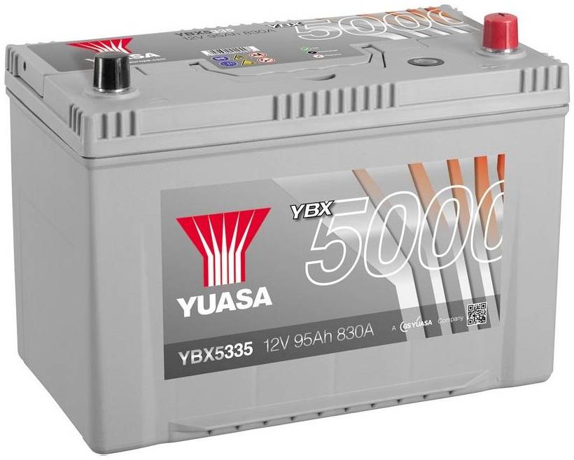 Аккумулятор YUASA 95 Ач 830А О/П YBX5335