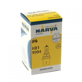 Лампа галогенная NARVA 12V HB1 65/45W 480043000
