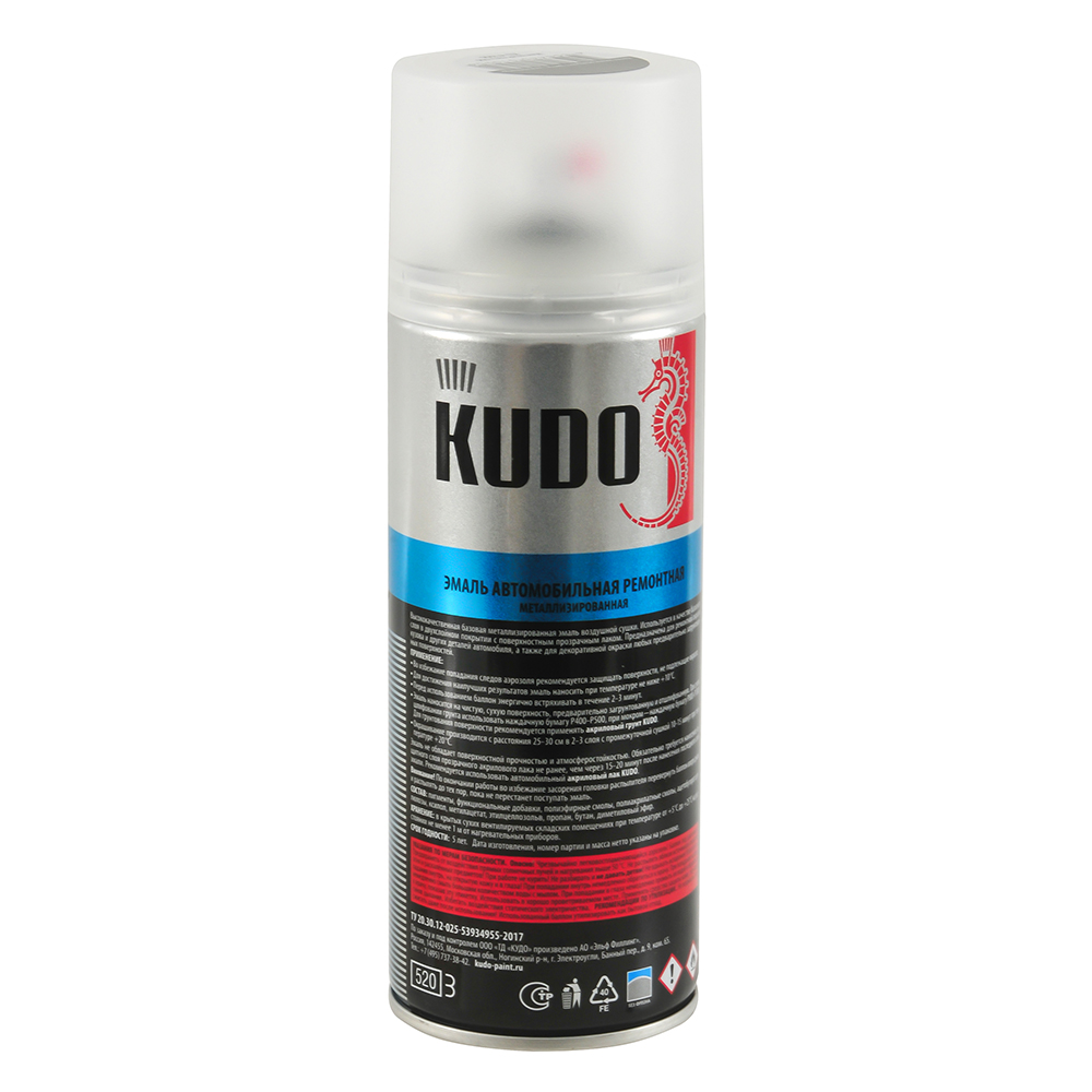 Эмаль KUDO млечный путь металлик 606 520 мл KU-41606