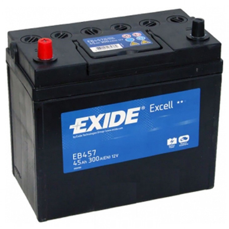 Аккумулятор EXIDE EXCELL 45 Ач 330А П/П EB457