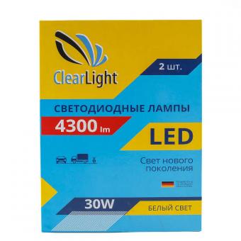 Лампа светодиодная CLEARLIGHT 12V H4 2 шт CLLED43H4
