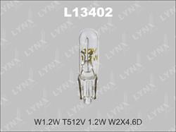 Лампа накаливания LYNX 12V W1.2W 1.2W L13402