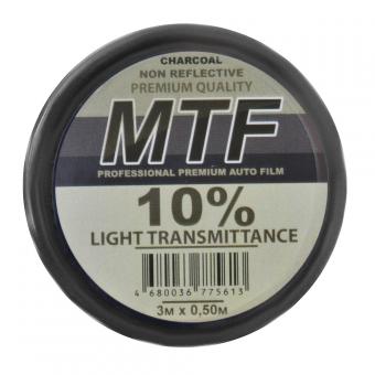 Пленка тонировочная MTF PREMIUM черная 10% 0.75х3м 54410