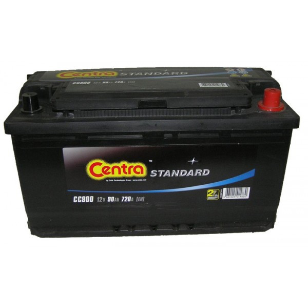 Аккумулятор CENTRA 90 Ач 720А О/П CC900