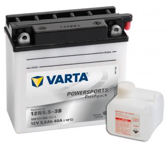 Аккумулятор VARTA FUNSTART FRESHPACK 12N5.5-3B  Ач 40А О/П 506011004