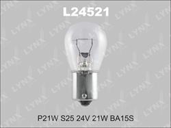 Лампа накаливания LYNX 24V P21W 21W L24521