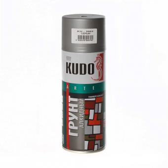 Грунт KUDO серый аэрозоль 520 мл KU-2001