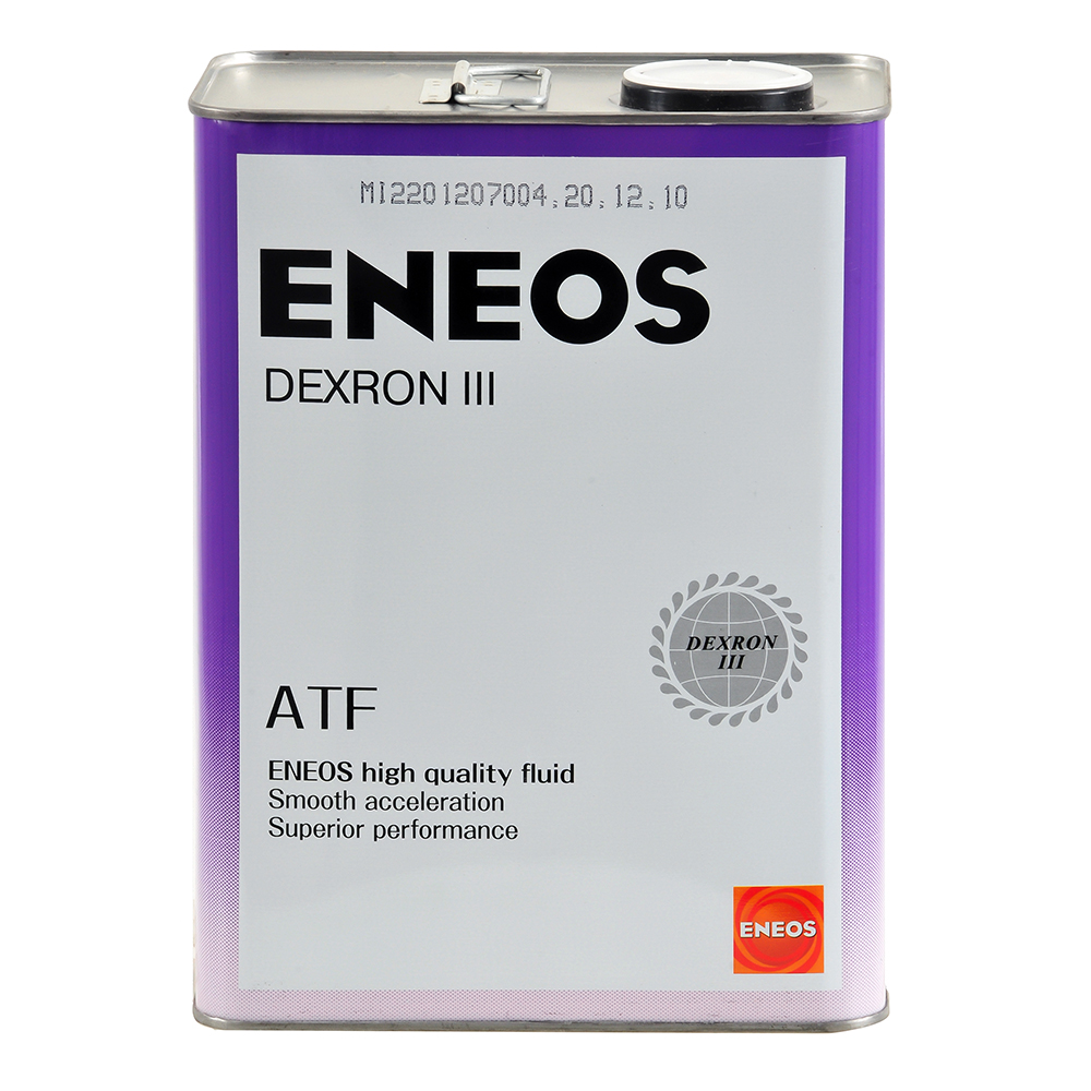 Масло трансмиссионное ENEOS ATF DEXRON-III синтетика 4 л OIL1309  .