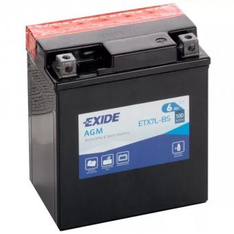 Аккумулятор EXIDE AGM 6 Ач 100А О/П ETX7L-BS