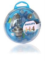 Лампа галогенная PHILIPS 12V H4 60/55W 55718EBKM