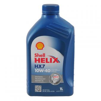 Масло моторное SHELL HELIX HX7 10W40 полусинтетика 1 л 550051574