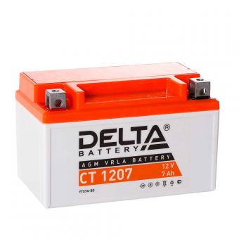 Аккумулятор DELTA CT 1207 7 Ач 105А П/П CT1207
