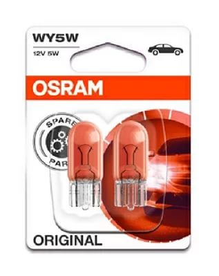 Лампа накаливания OSRAM ORIGINAL LINE 12V WY5W 2827-02B