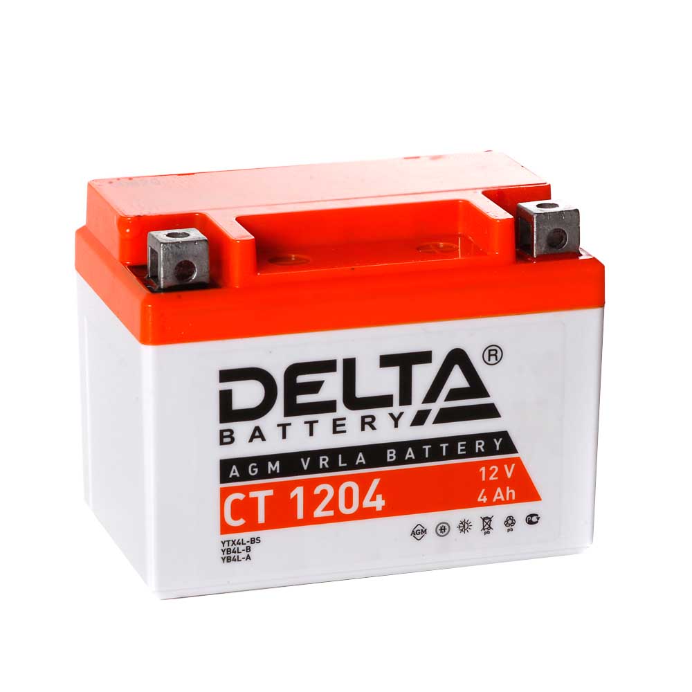 Аккумулятор DELTA CT 1204 4 Ач 50А О/П CT1204