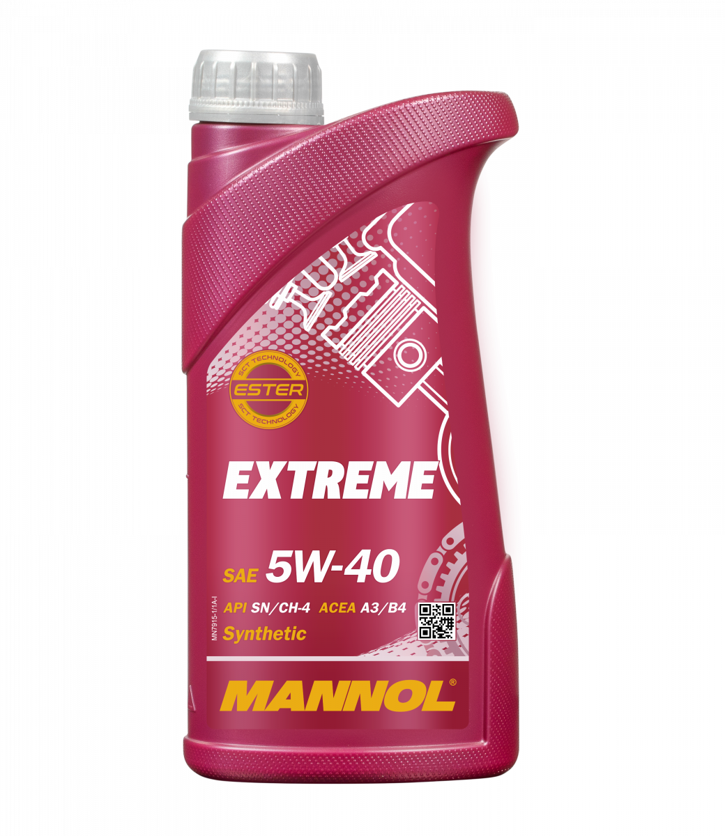 Масло моторное MANNOL EXTREME 5W40 синтетика 1 л MN7915-1