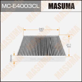 Фильтр салона MASUMA MCE4003CL угольный