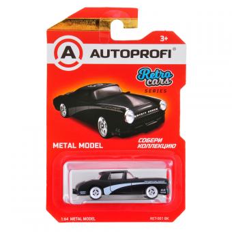 Модель авто AUTOPROFI RETRO CARS RET-001 1:64 черная RET-001 BK