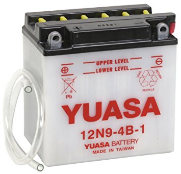 Аккумулятор YUASA CONVENTIONAL 9 Ач А П/П 12N9-4B-1