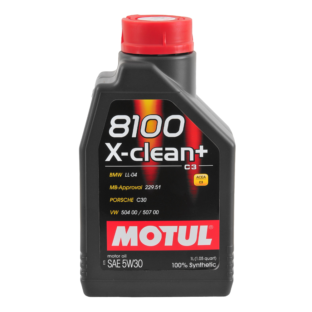 Масло моторное MOTUL 8100 X-CLEAN PLUS 5W30 синтетика 1 л 111683