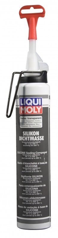 Герметик силиконовый LIQUI MOLY Silikon-Dichtmasse transparent 200 мл 6184