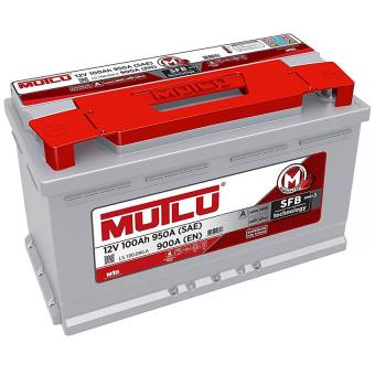 Аккумулятор MUTLU SFB3 60056 DIN 100 Ач 900А О/П L5.100.090.A