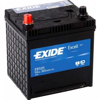 Аккумулятор EXIDE EXCELL 50 Ач 360А П/П EB505