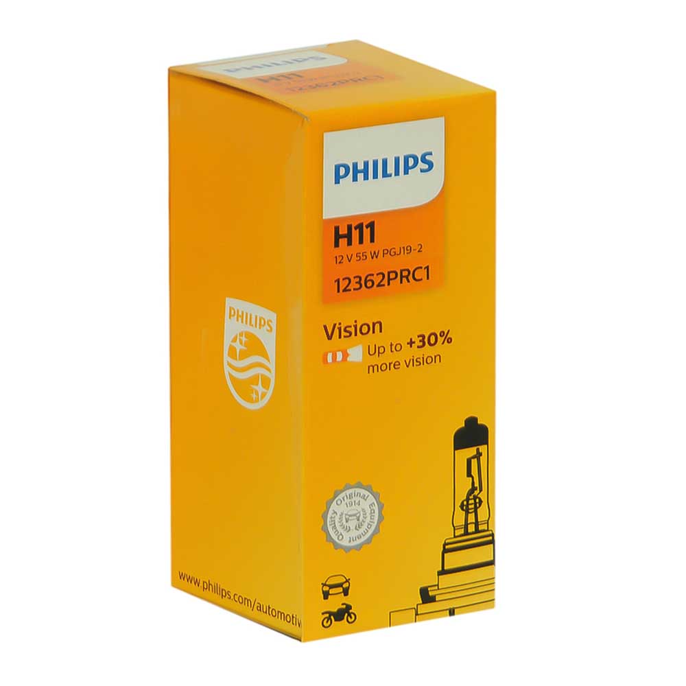 Лампа галогенная PHILIPS VISION 12V H11 55W 12362PRC1