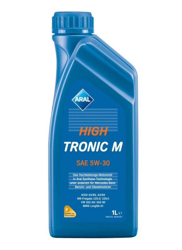 Масло моторное ARAL HIGH TRONIC M 5W40 синтетика 1 л 156EC4