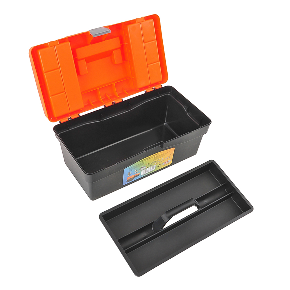 Ящик для инструментов PROFBOX А42 с лотком пластик 420х220х180 мм 610522
