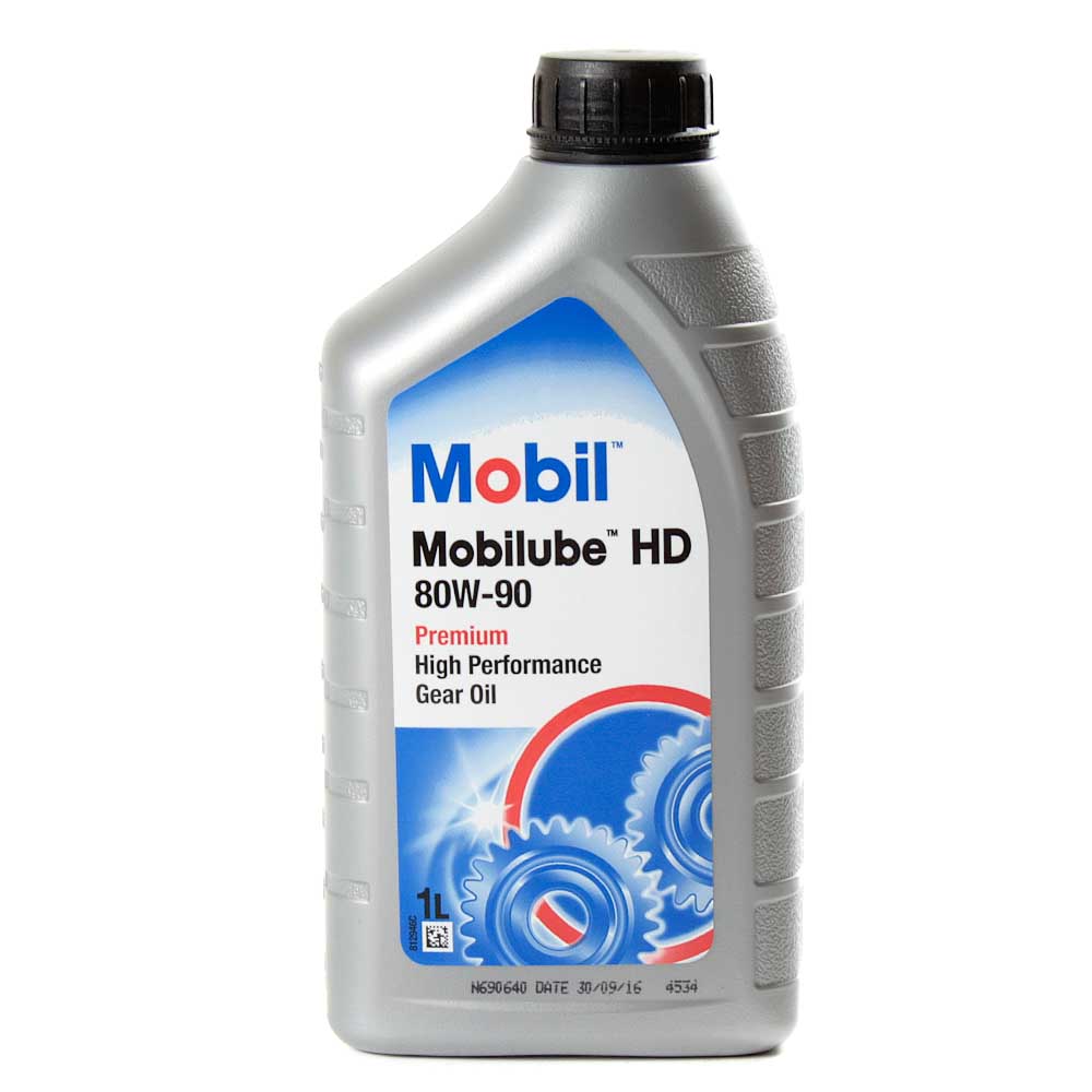 Масло трансмиссионное MOBIL MOBILUBE HD 80w90 Gl-5 минеральное 1 л 152661