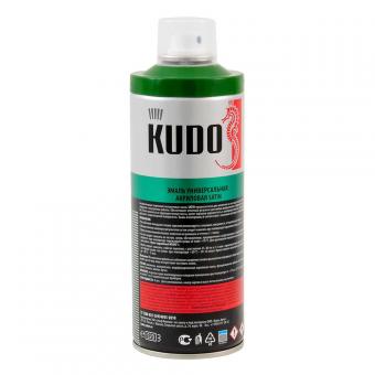 Эмаль акриловая KUDO SATIN зеленая листва аэрозоль 520 мл KU-0A6002