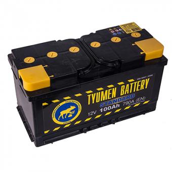 Аккумулятор TYUMEN BATTERY  STANDARD 100 Ач 790А О/П 6CT100L0