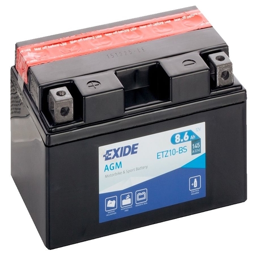 Аккумулятор EXIDE AGM 8,6 Ач 145А П/П ETZ10-BS