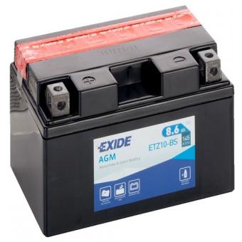 Аккумулятор EXIDE AGM 8,6 Ач 145А П/П ETZ10-BS