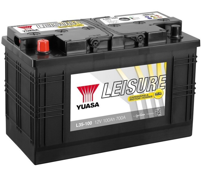 Аккумулятор YUASA LEISURELINE 100 Ач 700А П/П L35-100