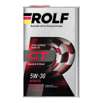 Масло моторное ROLF GT 5W30 синтетика 1 л 322233