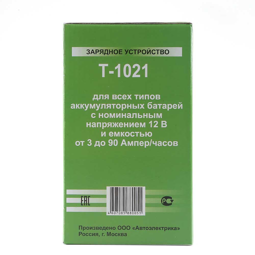 Устройство зарядное АВТОЭЛЕКТРИКА Т1021 Т-1021   по цене .