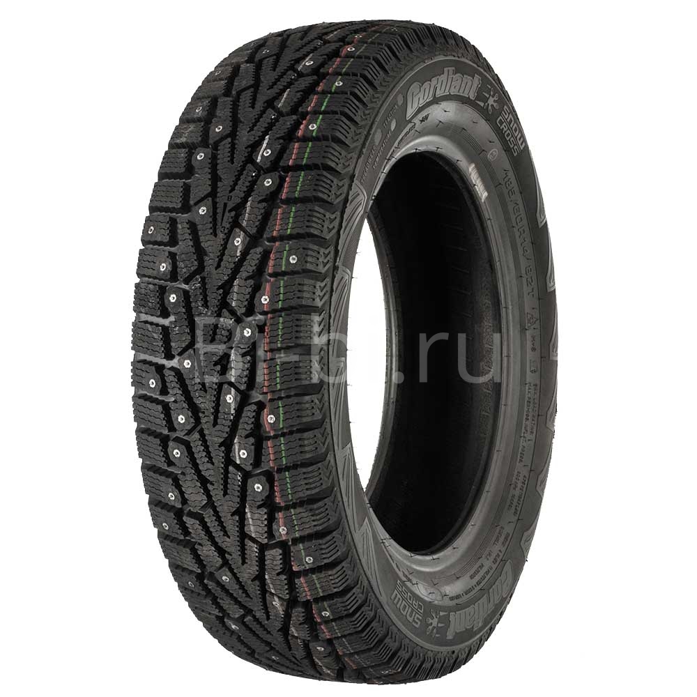 Шина зимняя CORDIANT SNOW CROSS 185/60 R14 шипованная