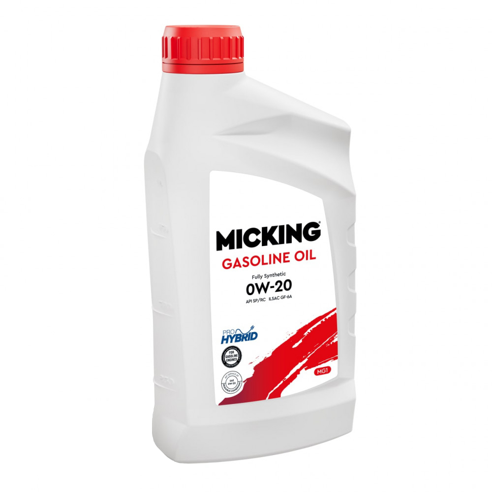 Масло моторное MICKING GASOLINE OIL MG1 0W20 синтетика 1 л M2116
